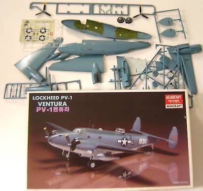 academy lockheed pv 1 ventura model 1 72 kit 1614b