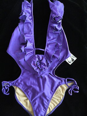 NWT Victorias Secret MEDIUM *LULI FAMA* MONOKINI HALTER SWIMSUIT 