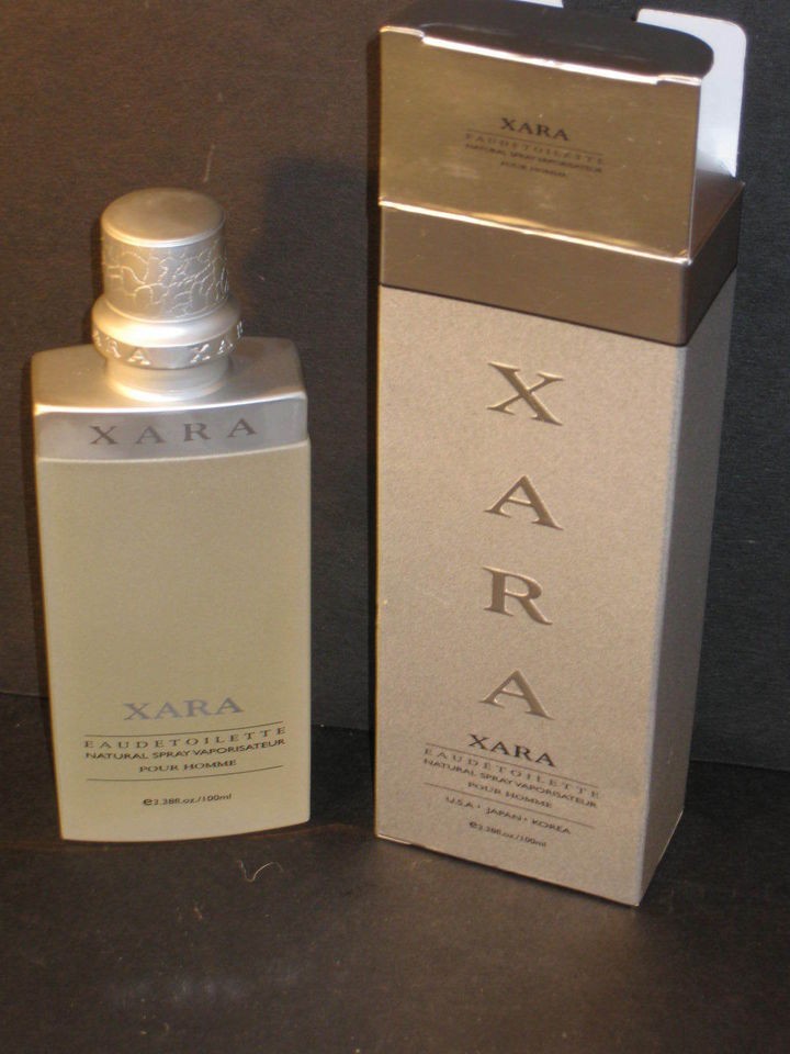 ZARA 3.38 oz EAU DE TOILETTE*BEAUTIFUL SPRAY BOTTLE+NEW IN BOX*USA 