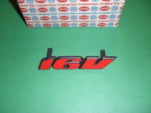 vw corrado euro 16v grille badge emblem nos time left