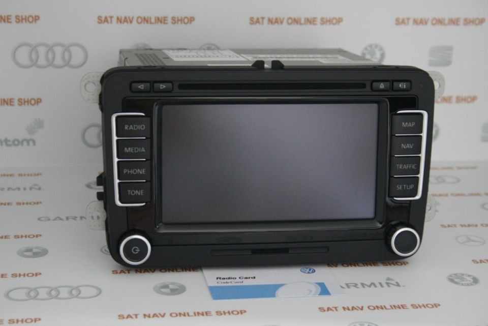 OEM VW VOLKSWAGEN RNS 510 SAT NAV RNS510 Version C V9 GOLF PASSAT EOS 