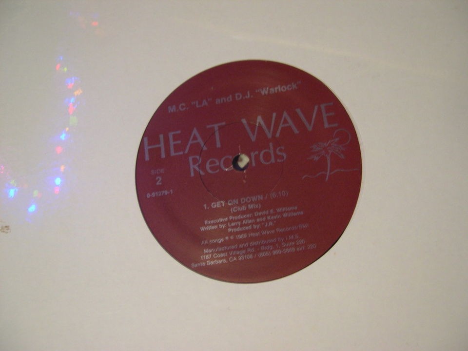 LA And DJ Warlock Get On Down 12 HEAT WAVE 89