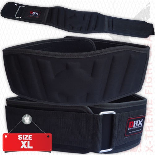 Weight Lifting Belt Fitness Gym Workout Wide Back Support Brace 