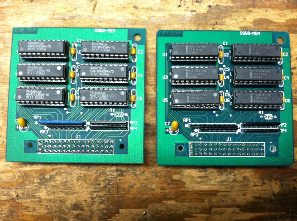 Memory Expansion cards for AKAI S 950 Sampler /vintage board/max 