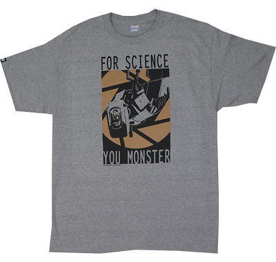 for science portal 2 t shirt