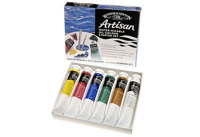 winsor newton new artists oil colour 6 x 21ml starter