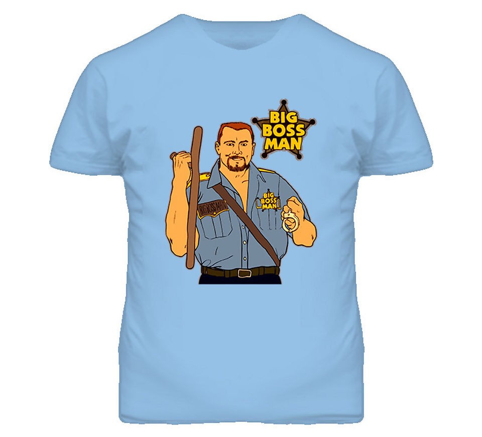 big boss man wrestling legend t shirt more options size