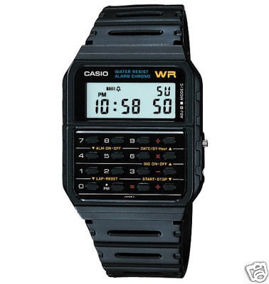 casio vintage calculator watch ca53 1 classic ca53  17 50 