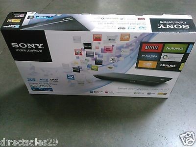 Sony 3D Built in Wi Fi Blu Ray Player/ Netflix/YouTube/Hulu Plus/Vudu 