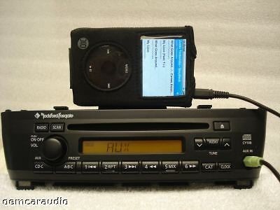   05 06 NISSAN Sentra ROCKFORD FOSGATE Radio CD Player Aux Input CY10B