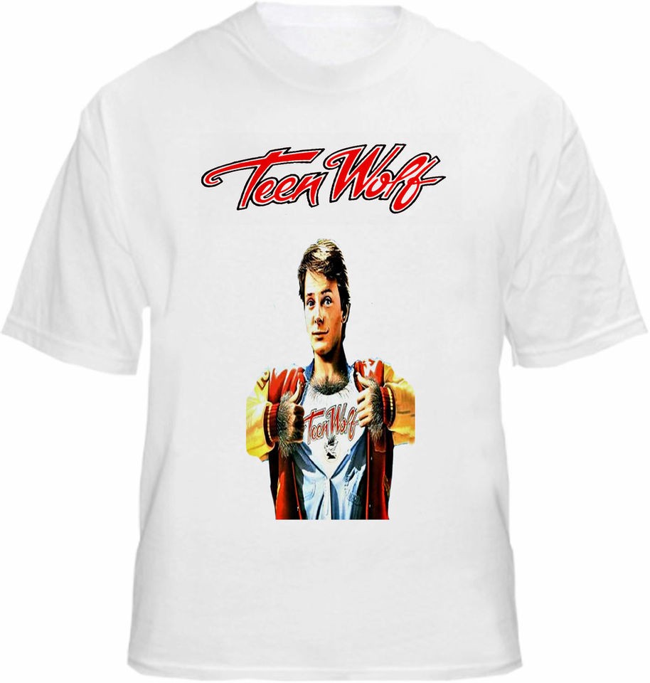 teen wolf t shirt movie film fox teenwolf werewolf tee