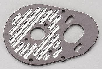   1778 FT Factory Team Milled Motor Plate Black Alum/Aluminum RC10 T4.1