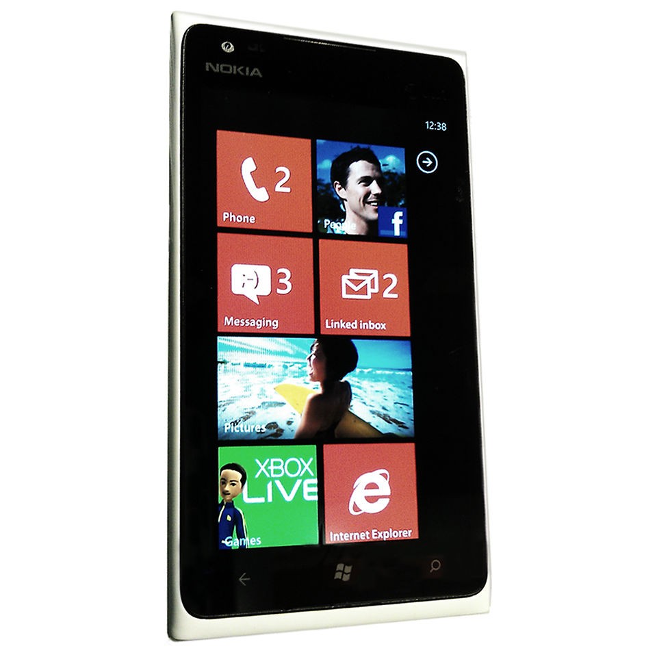 nokia lumia 900 16gb white at t smartphone time left