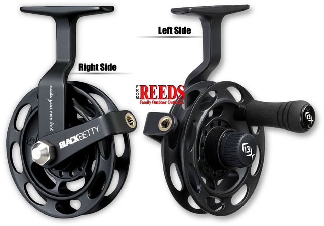 13 Fishing Black Betty Ice Fishing Reel BB