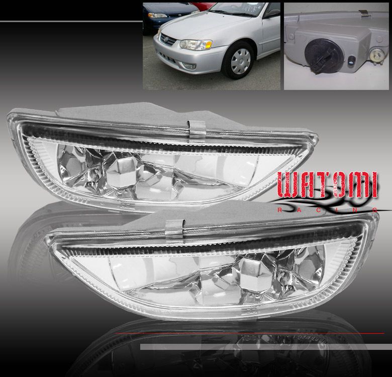 2001 2002 Toyota Corolla Bumper Driving Fog Lights