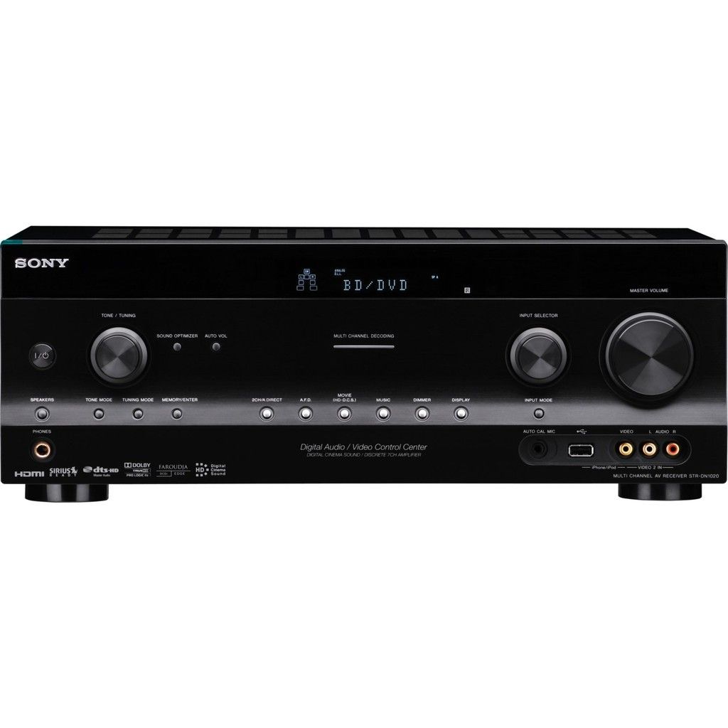New Sony Str DN1020 7 2 Channel 3D Ready Home Theater Receiver 