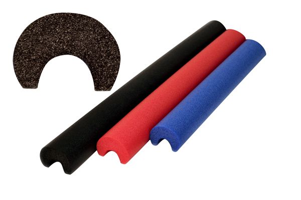 Roll Bar Foam Padding Red Pack of 2 Pcs ea 3 ft Long