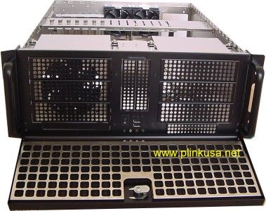 4U 12 Bay EATX Heavy Duty Rackmount Chassis 3 x Fan New