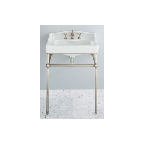 Porcher Pomezia 27 Console Sink Kit Biscuit Chrome 24550 00 071 