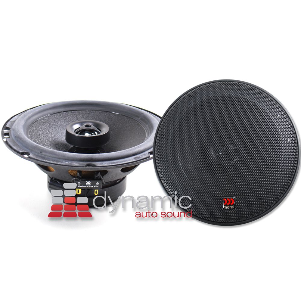 Morel Maximo 6C 6 1 2 2 Way Maximo Series Coaxial Car Audio Speakers 