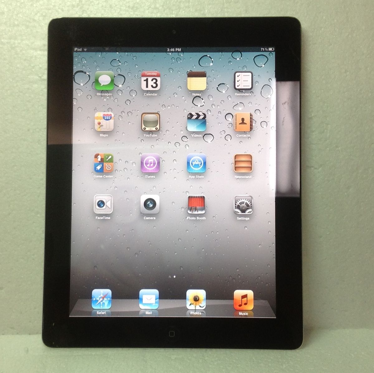 Apple iPad 2 64GB Wi Fi 3G Unlocked 9 7in Black MC775LL A