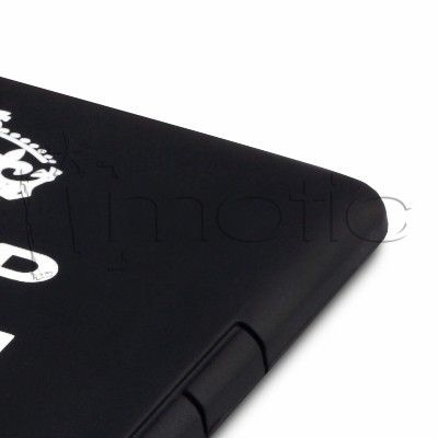 Funda Silicona Negra Para  Kindle 4 Color Negro Keep Calm 