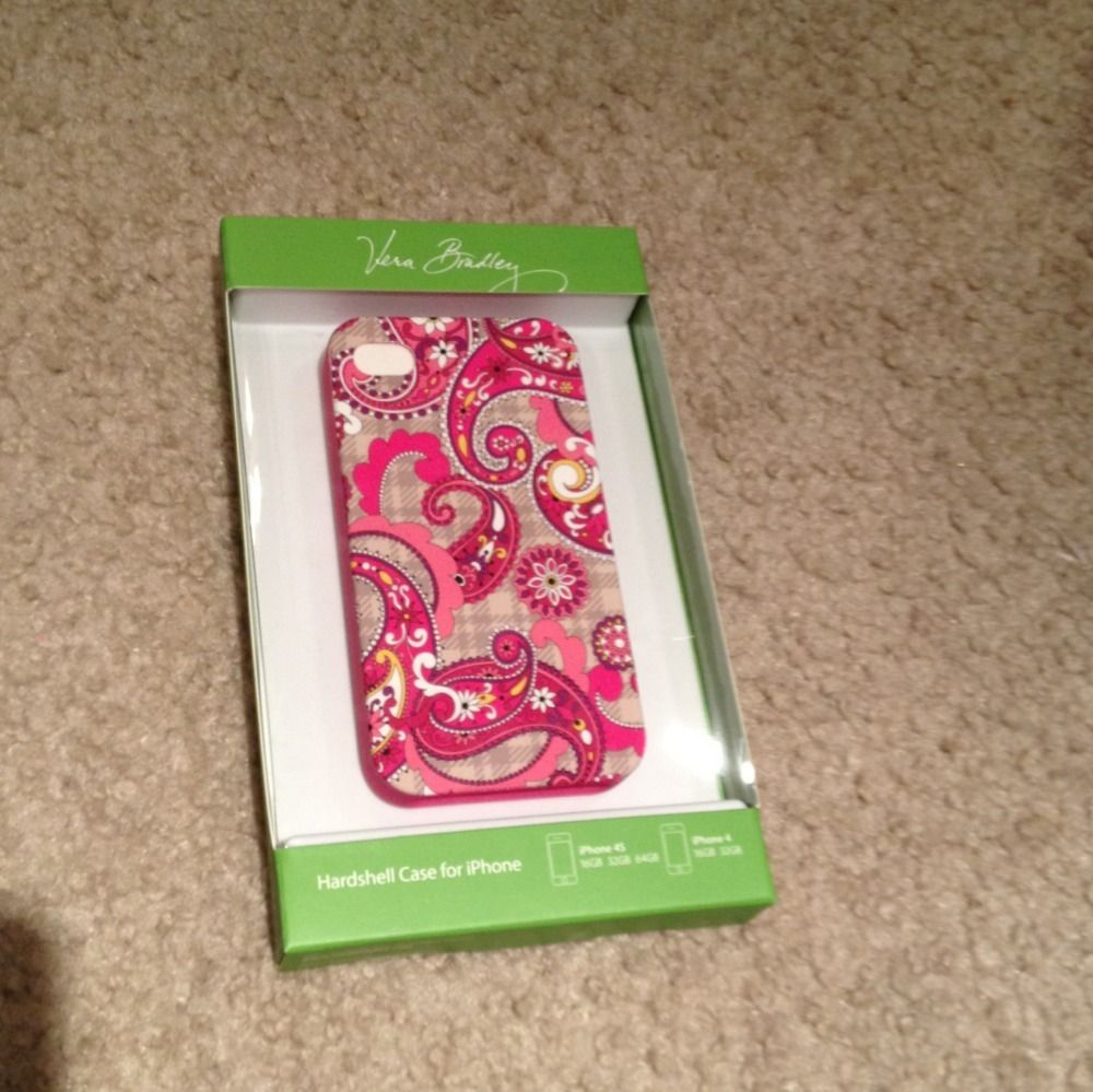 Vera Bradley Paisley Meets Plaid Hardshell iPhone Casenwt