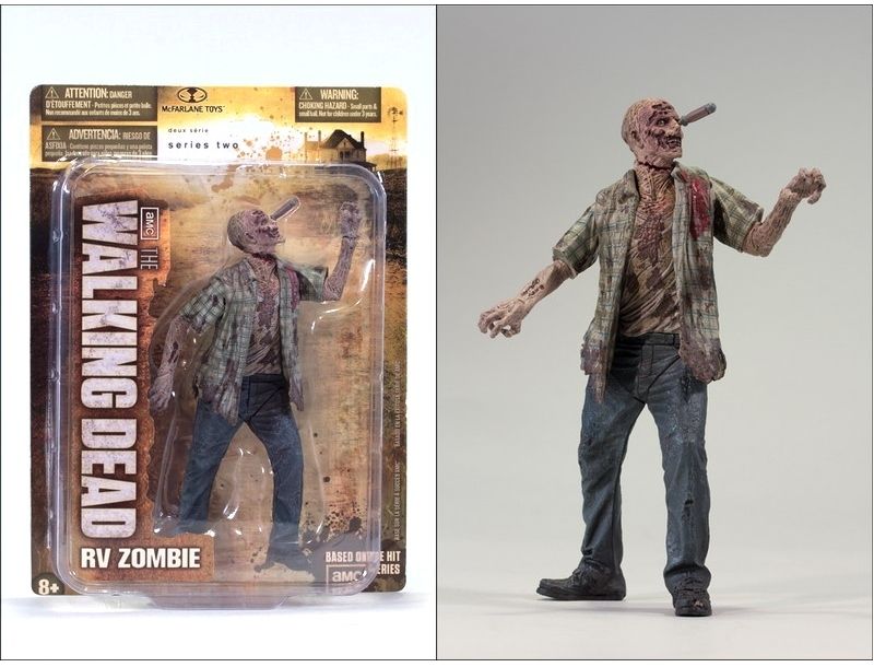 MCFARLANE THE WALKING DEAD SERIES 2 RV Zombie ACTION FIGURE AMC