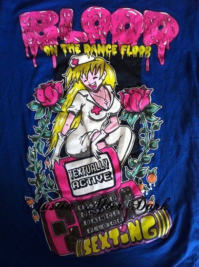 Blood on The Dance Floor Botdf Textually Active Shirt