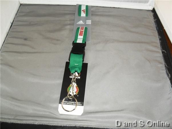 Adidas Mexico Soccer Lanyard New