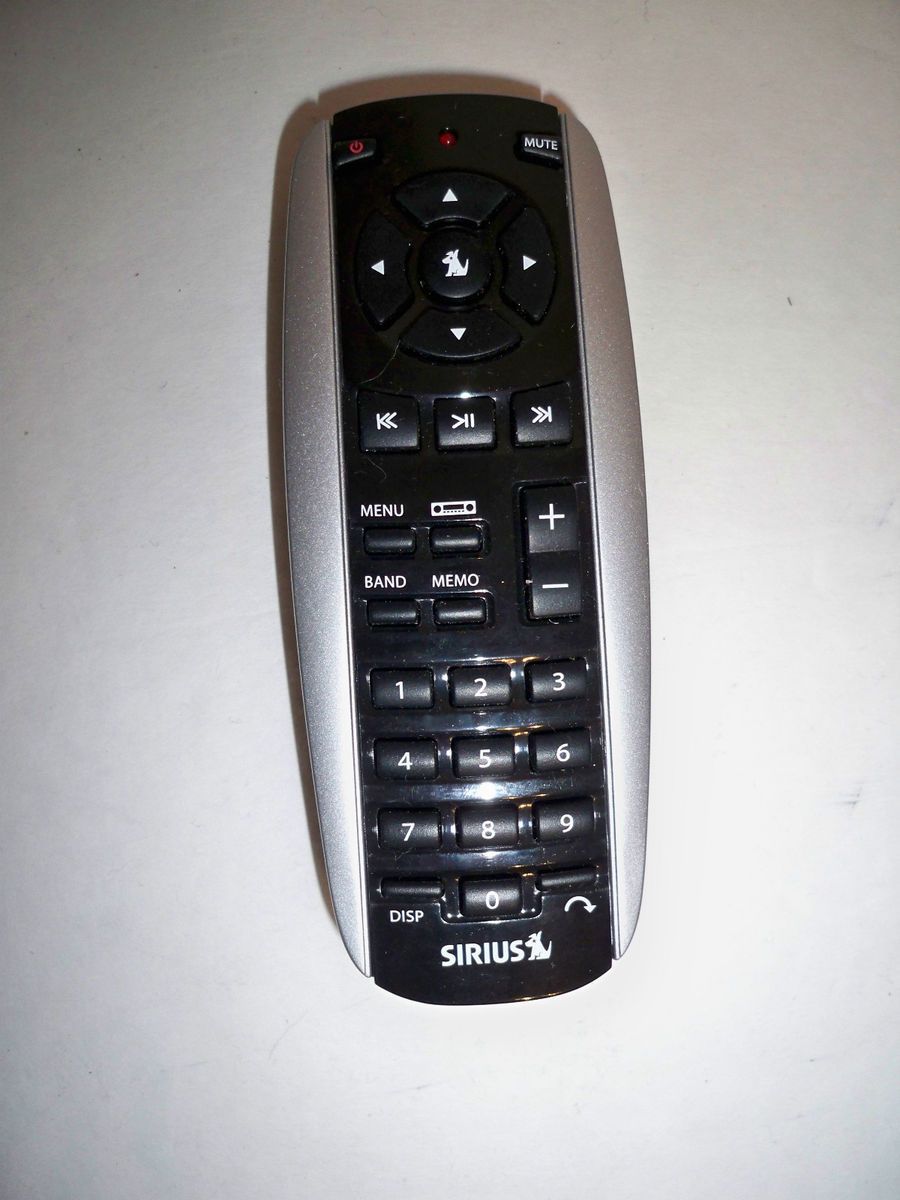 Sirius Satellite Radio OEM Remote Control for Starmate and Sportster 