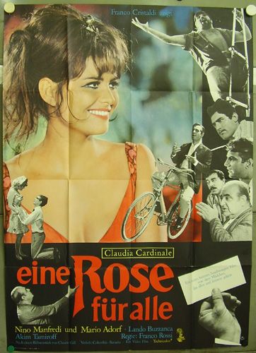 TD88 Claudia Cardinale Nino Manfredi German 2sh Poster