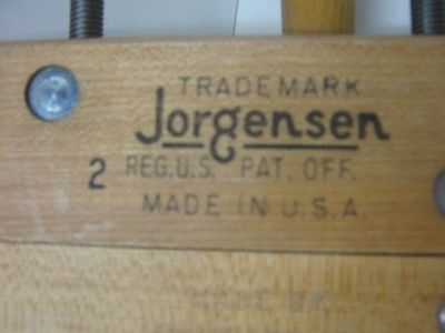 jorgensen adjustable clamp company 12in wood clamp