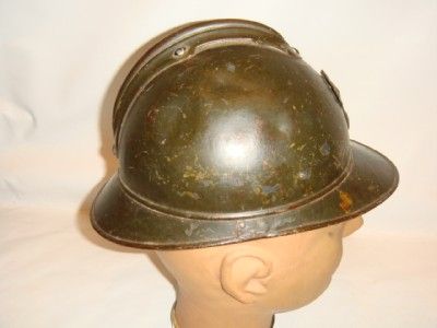   Republique of Francaise Republic of France M 1915 Adrian Helmet