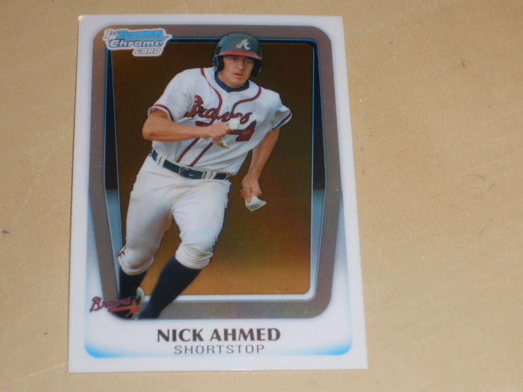 2011 Bowman Draft Chrome Prospects 75 Nick Ahmed