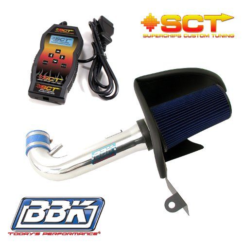 2005 10 Mustang V6 BBK Cold Air Intake And SCT SF3 Tuner Kit