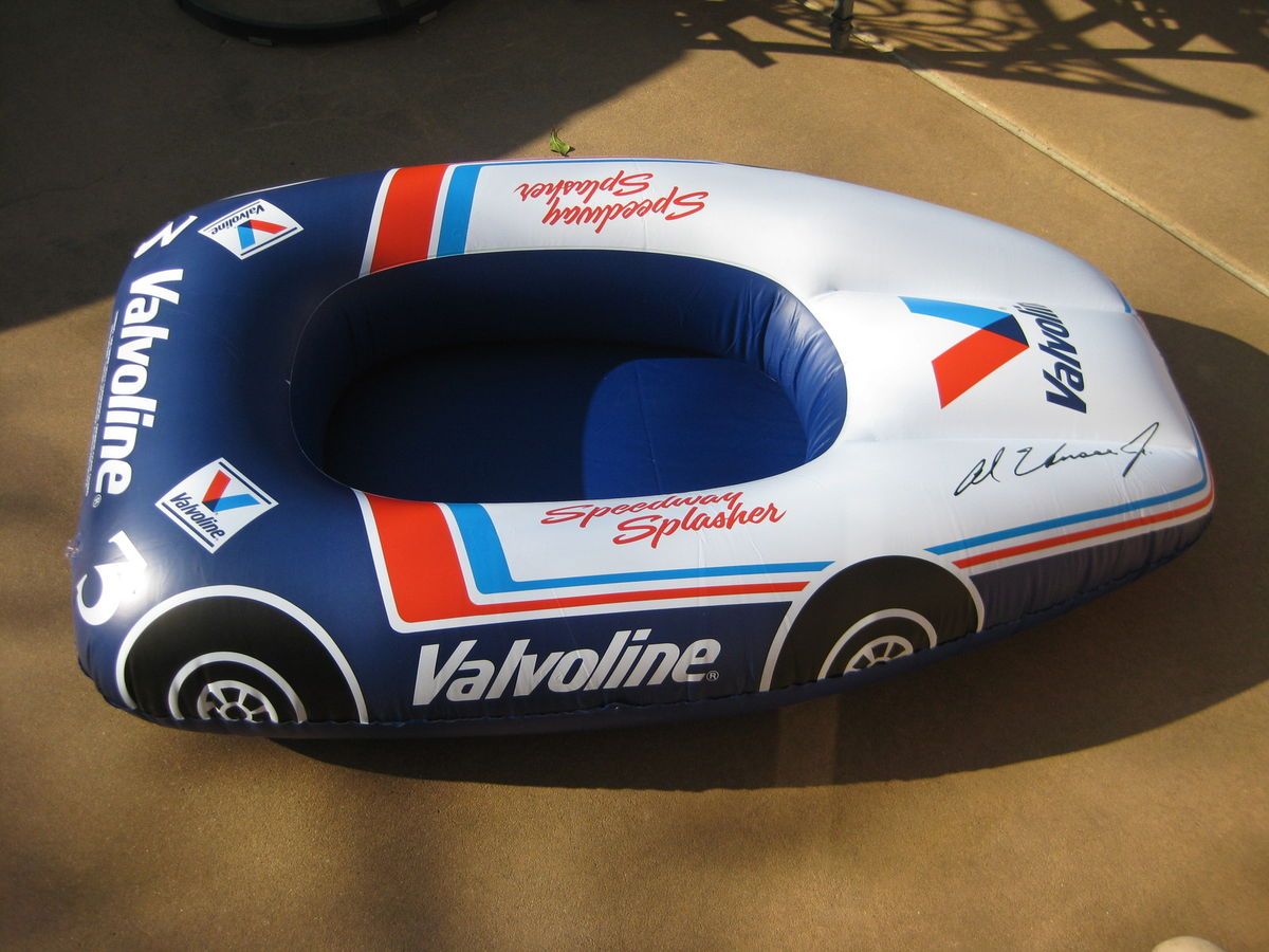 Al Unser Jr Valvoline Indy Car Inflatable Speedway Splasher Pool Float