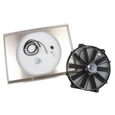 381008 Fan and Shroud Combo, Single, 16 in. Diameter, Puller, 2215 cfm 