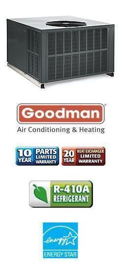   Goodman 140 000 BTU 80 Gas Package Air Conditioner GPG156014041