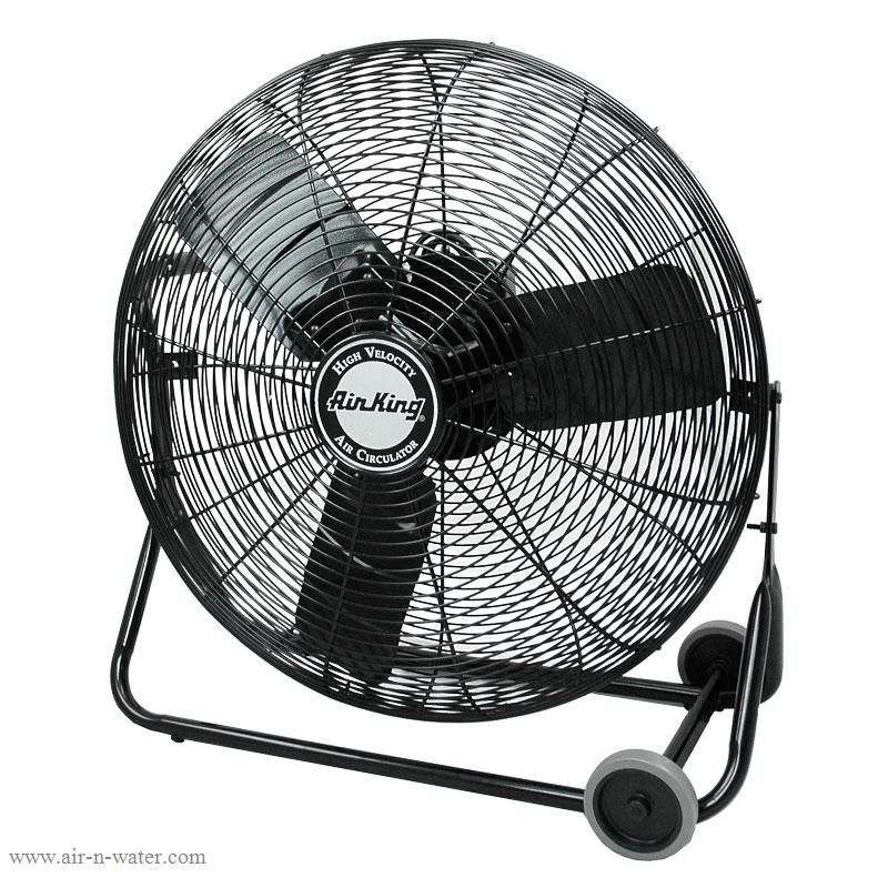   Speed 24 Industrial Floor Fan Commercial Shop Cooling