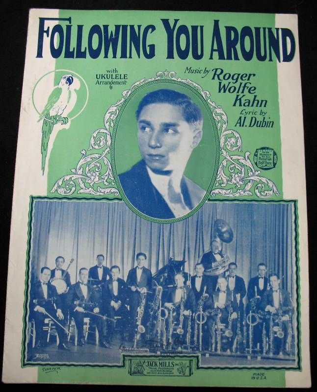   Following You Around by Roger Kahn Al Dubin Starmer Cover Art