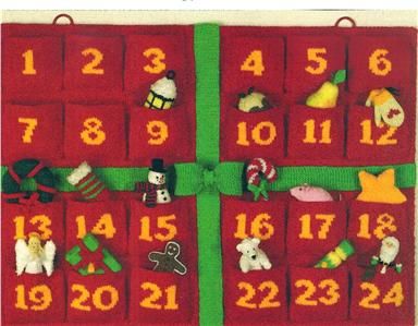 Alan Dart Christmas Toy Knitting Pattern Xmas Advent Calendar Fab 