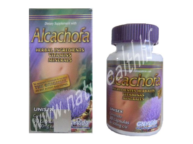 Capsulas de Alcachofa Alcachofivida GN Vida 30 Capsulas