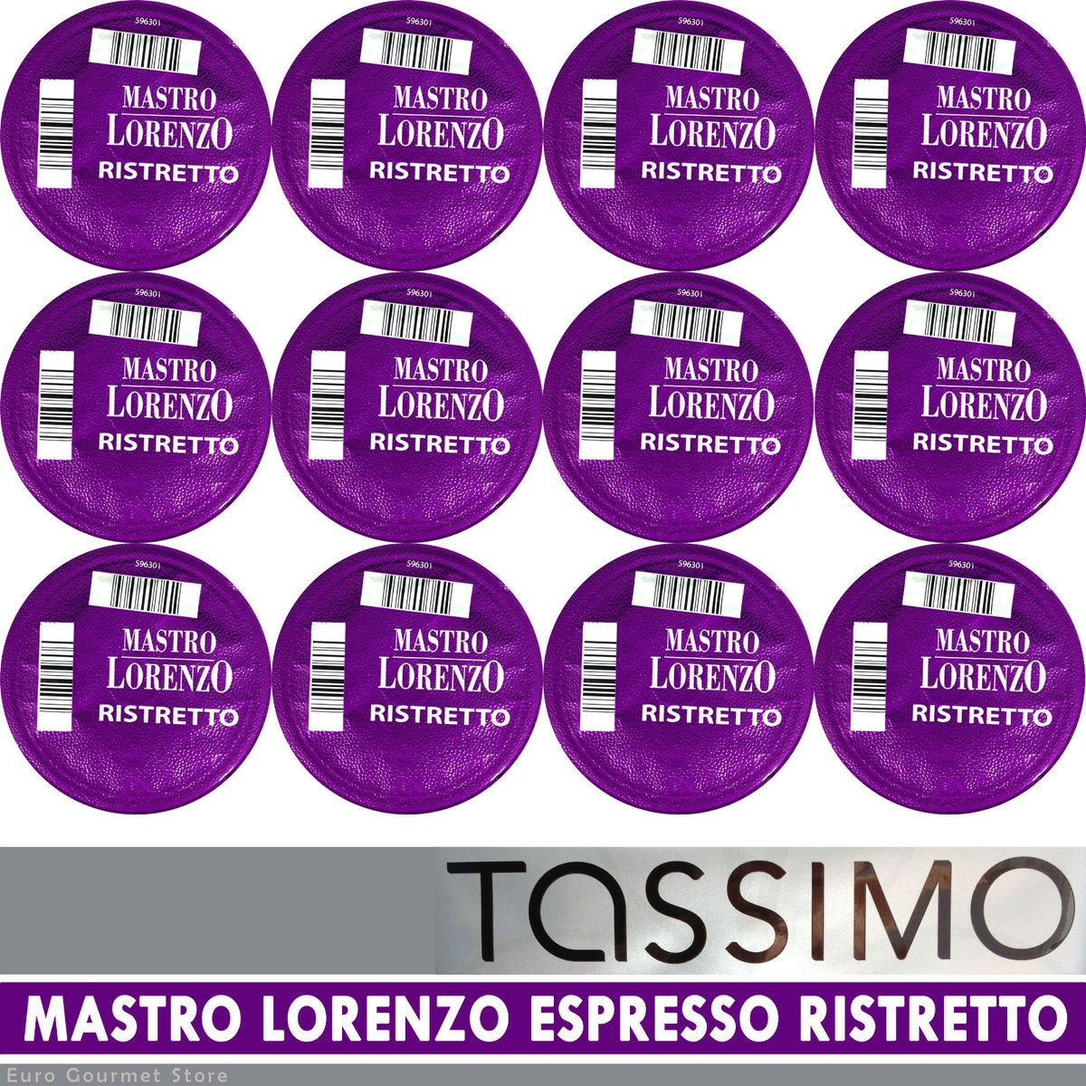 Tassimo T Discs Mastro Lorenzo Coffee Espresso Ristreto 6 24 Capsules 