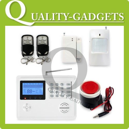 Wireless PSTN System House Home Burglar Intruder Alarm System Sensor 