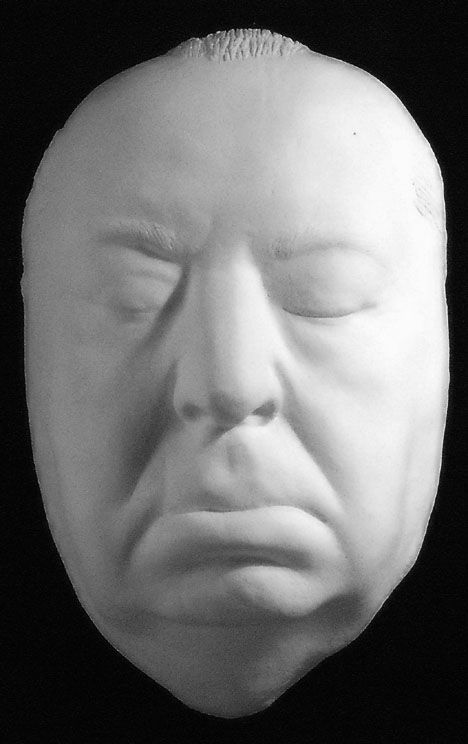 Alfred Hitchcock Life Mask Psycho Birds Vertigo TV