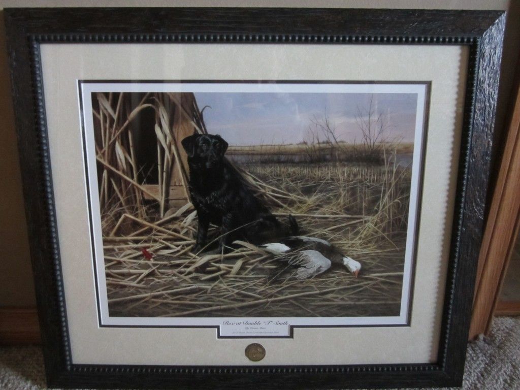 Ducks Unlimited 2010 Illinois Framed Sponsor Print by Dennis Minor 