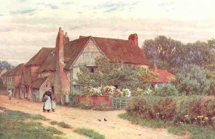 worldwide artist helen allingham scan ref happy england f 7869