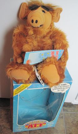 Vintage Talking Alien ALF in Box Working Condition