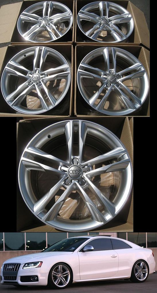 18 Wheels for Audi A8 A6 A4 A3 Tiguan EOS Rabbitt Set of Four Rims 